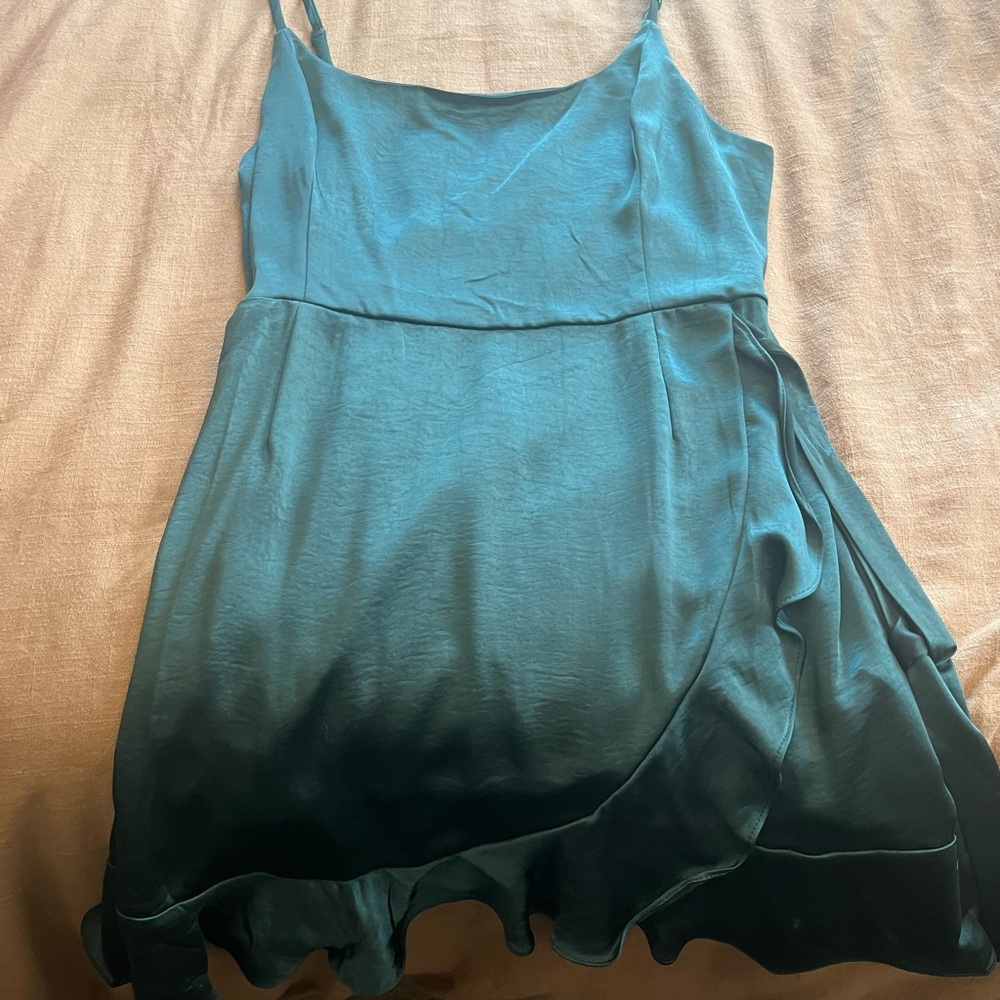 Teal Sleeveless Dress